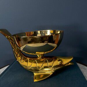 Jonathan Adler Brass Fish Bowl